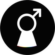 Man in a Skirt logo